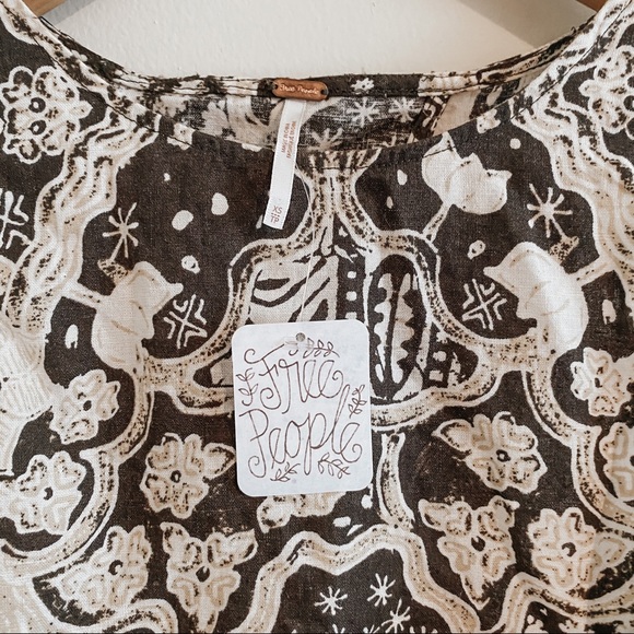 FREE PEOPLE • open back tie tank top - Picture 4 of 4